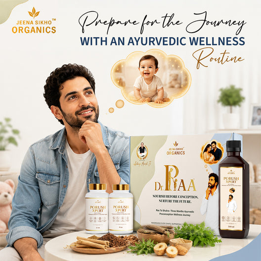Dr. Paa Kit | Paurush Xpert Ayurvedic Men's Wellness Combo | Tablets, Granules & Syrup | Traditional Herbal Care for Men's Vitality & Reproductive Wellness