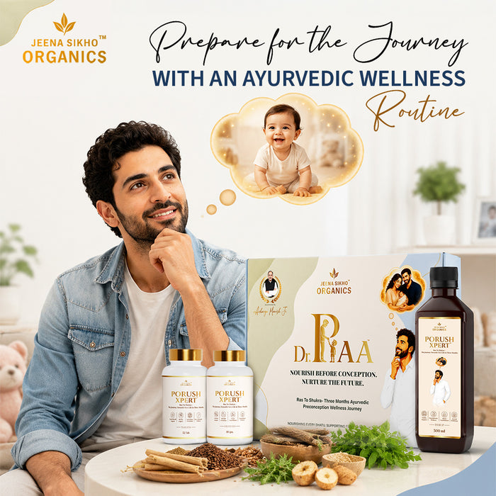 Dr. Paa Kit | Paurush Xpert Ayurvedic Men's Wellness Combo | Tablets, Granules & Syrup | Traditional Herbal Care for Men's Vitality & Reproductive Wellness