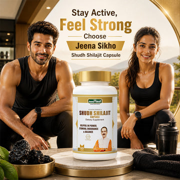 Shudh Shilajit Capsules | Ayurvedic Energy & Stamina Support Supplement for Men and Women | For Strength, Endurance & Daily Balance