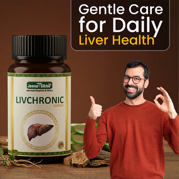Livchronic Capsules | Ayurvedic Liver Support for Digestion, Metabolism & Detox Balance
