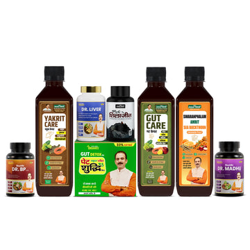 Liver, BP & Sugar Wellness Package | Liver Detox, Blood Pressure & Blood Sugar Support