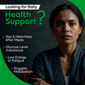Gut care for gas and heaviness with BP care