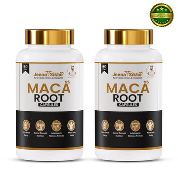 Maca Root Capsules | Provides Stamina, Strength & Daily Wellness | Adaptogenic Plant-Based Formula
