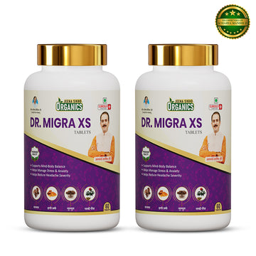Dr. Migra XS Tablets | Herbal Support for Head Comfort, Stress & Mental Clarity
