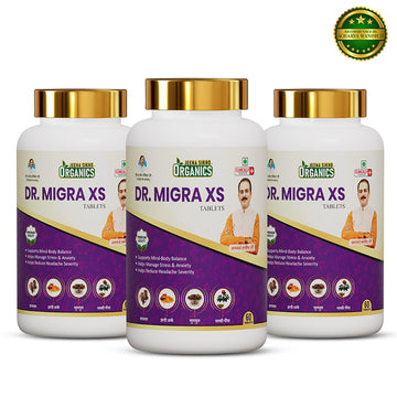 Dr. Migra XS Tablets | Herbal Support for Head Comfort, Stress & Mental Clarity
