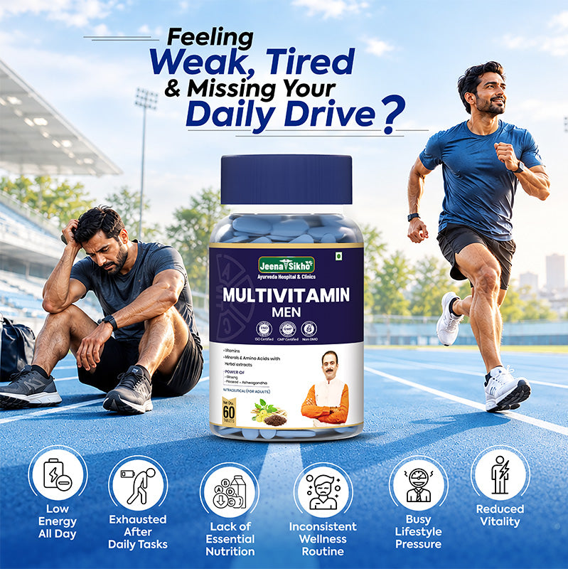 Multivitamin for Men | Daily Energy, Immunity & Muscle Support Tablets
