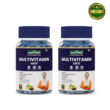 Multivitamin for Men & Women | Daily Multivitamin Tablets with Vitamins, Minerals & Herbal Extracts | Supports Energy, Immunity, Bones, Hair & Overall Wellness