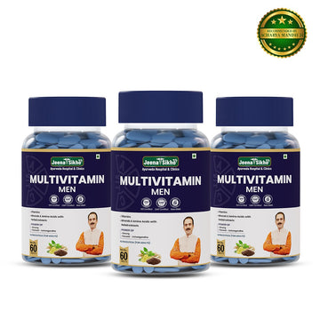 Multivitamin for Men & Women | Daily Multivitamin Tablets with Vitamins, Minerals & Herbal Extracts | Supports Energy, Immunity, Bones, Hair & Overall Wellness