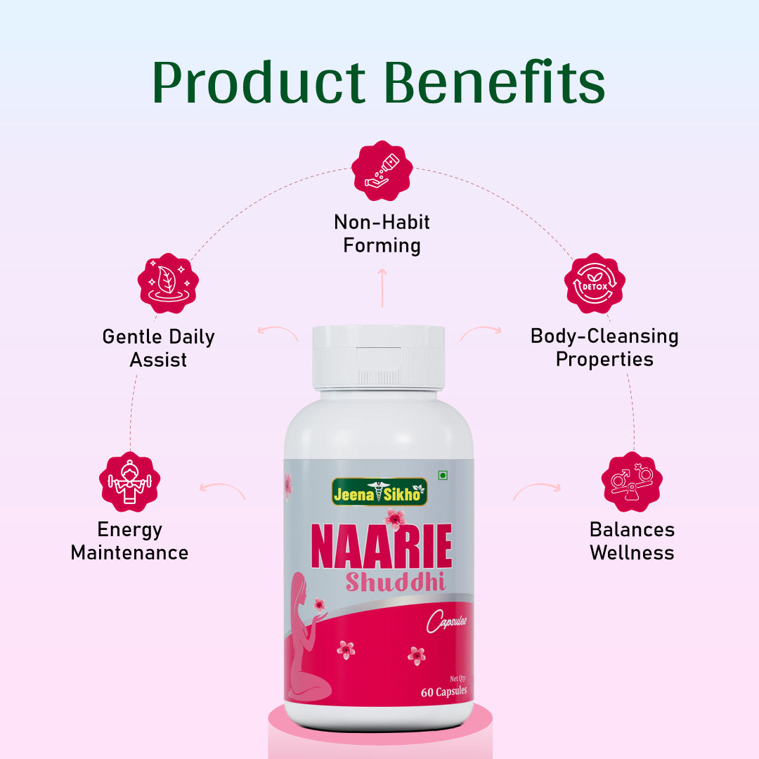 Naarie Shuddhi | 60 Capsules - Jeenasikho Shop