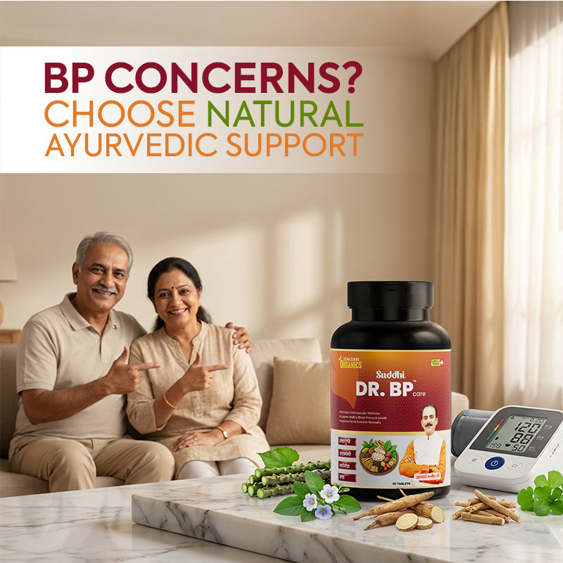 Ayurvedic Dr BP Care tablets for managing blood pressure naturally with home remedies for high BP support