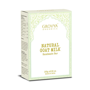 Handmade Pure Goat Milk Bar | Luxury Ayurvedic Soap for Soft, Nourished & Smooth Skin