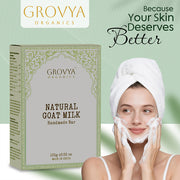 Handmade Pure Goat Milk Bar | Luxury Ayurvedic Soap for Soft, Nourished & Smooth Skin