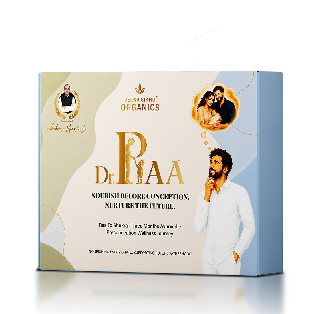 Dr. Paa Kit | Paurush Xpert Ayurvedic Men's Wellness Combo | Tablets, Granules & Syrup | Traditional Herbal Care for Men's Vitality & Reproductive Wellness