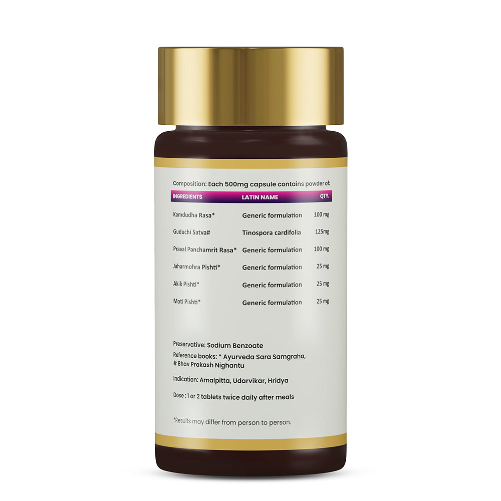 Heart Care capsules with herbal composition details