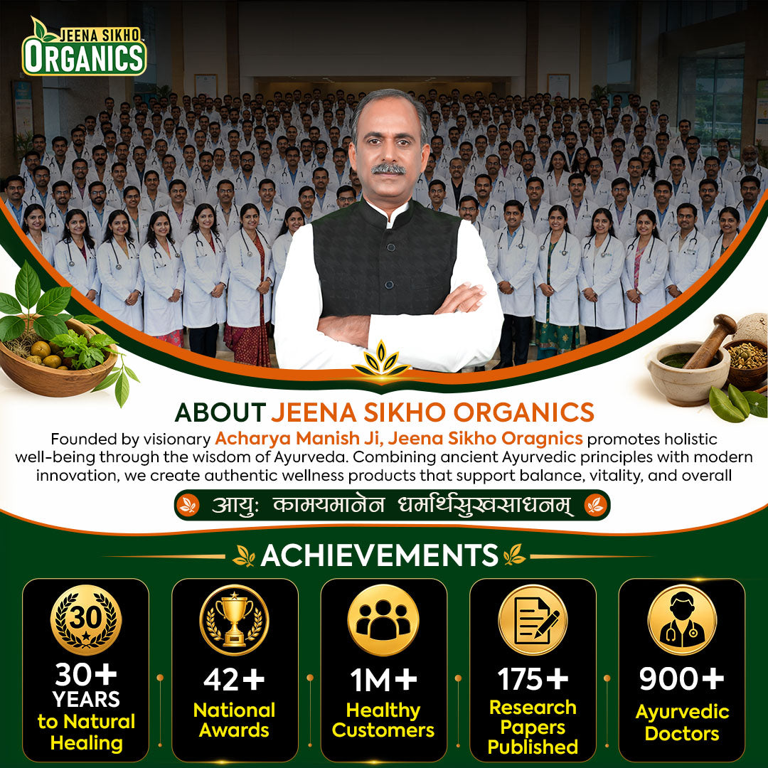 Jeena Sikho Organics Ayurvedic brand achievements and doctors