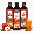 Sea Buckthorn Juice Apple Pulp three bottle pack