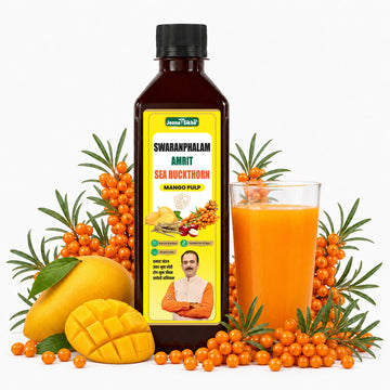 Sea Buckthorn Juice with Ashwagandha, Omega 3, 6, 7 & 9 | Swaranfalam Amrit | Immunity, Vitality & Daily Energy