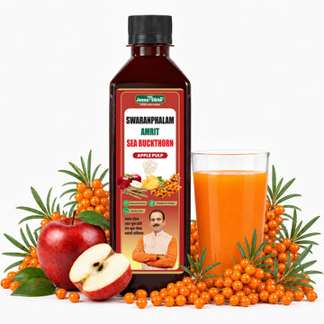 Sea Buckthorn Juice with Ashwagandha, Omega 3, 6, 7 & 9 | Swaranfalam Amrit | Immunity, Vitality & Daily Energy