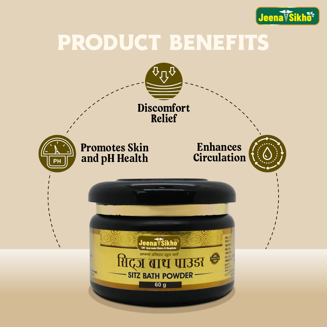 Sitz Bath Powder | 60 gm - Jeenasikho Shop