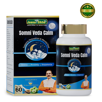 Somni Veda Calm Capsules | Herbal Relaxation & Sleep Support