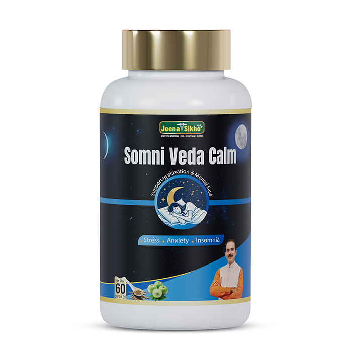 Somni Veda Calm Capsules | Herbal Relaxation & Sleep Support