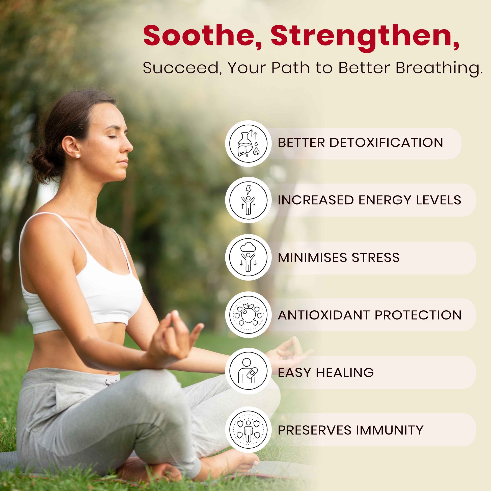 Lungs care supports detox and immunity