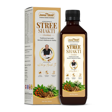 Stree Shakti Arishta | Ayurvedic Tonic for Women's Wellness, Hormonal Support & Vitality | Ashok Chhal, Lodhra & Ashwagandha | 500 ml