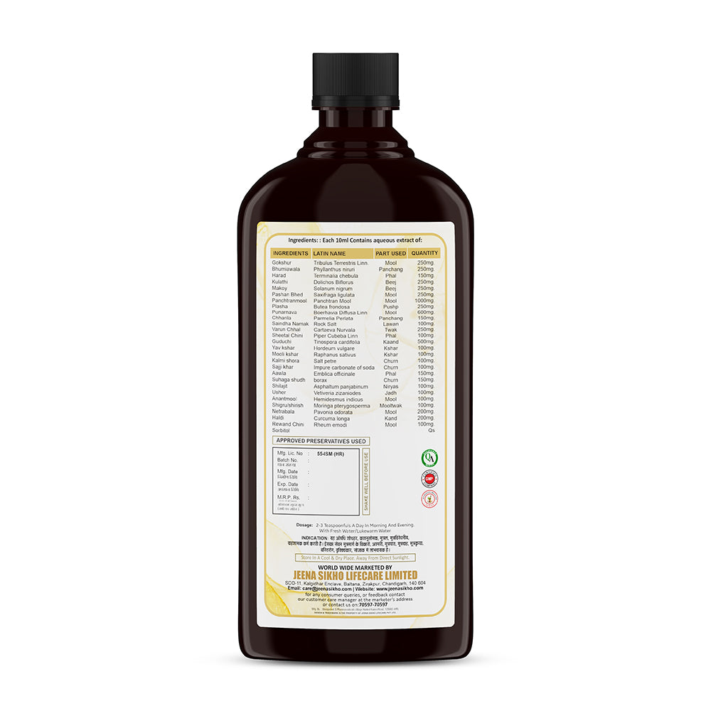 URO Cleanse Syrup | Ayurvedic Urinary Comfort, Internal Cleansing & Kidney Wellness Support