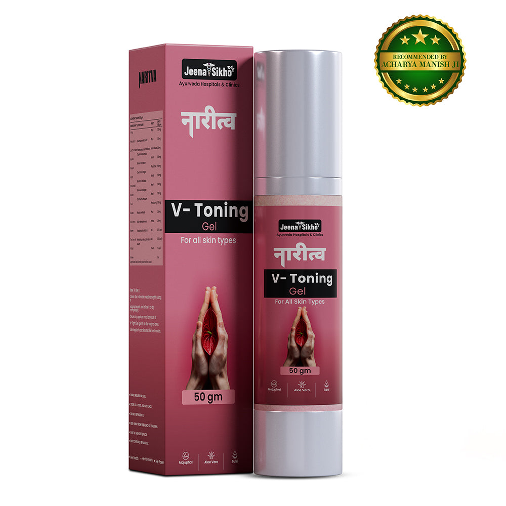 Naritva V Toning Gel | Ayurvedic Intimate Hygiene & Daily Comfort Care (External Use)