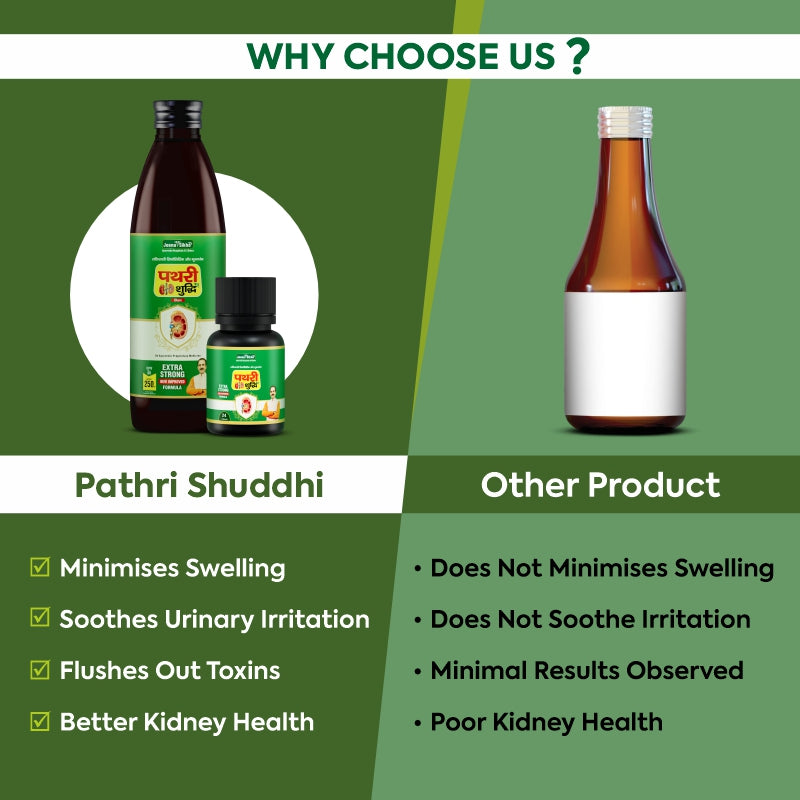 Pathri Shuddhi vs Other Kidney Care Products