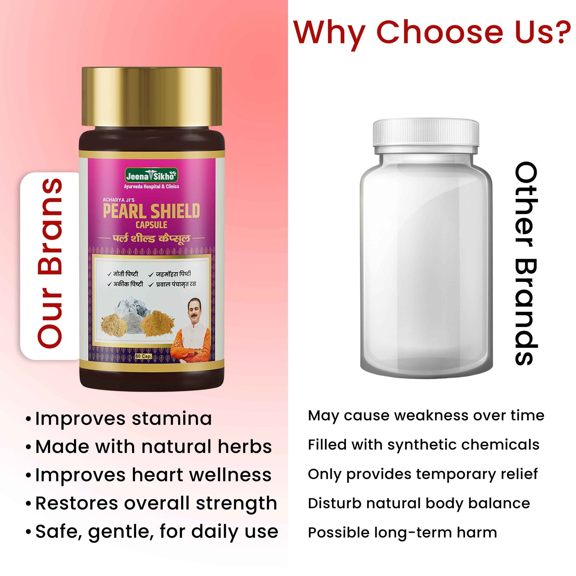 Heart Care with natural herbs stamina and strength support