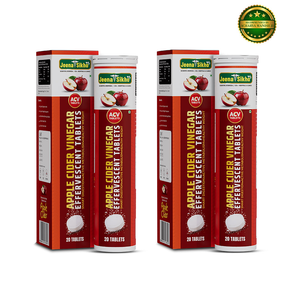 Apple Cider Vinegar Weight Management Supplement in effervescent tablet format supporting metabolism, digestion and healthy routine