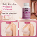 Ayurvedic Breast Care Capsules supporting women's wellness, natural curves, confidence and female health supplement care
