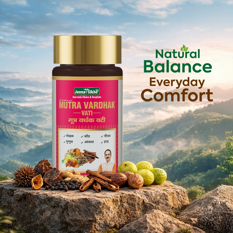 Mutra Vardhak Vati Ayurvedic Urinary Health Tablets for natural urinary wellness and everyday comfort with herbal ingredients