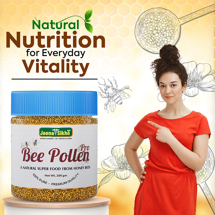 Bee Pollen Pro natural superfood with bee pollen for daily nutrition, vitality and natural wellness support