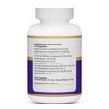Back label of Carci-Nex capsules showing Ayurvedic ingredients for supportive cancer therapy, immunity, and overall wellness
