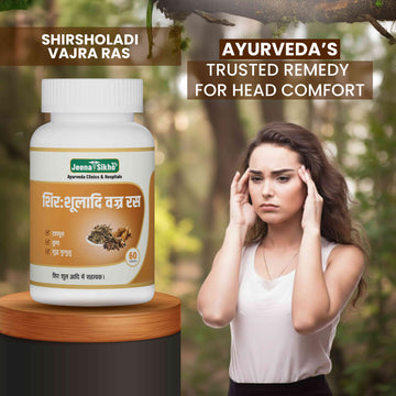 Shirsholadi Vajra Ras | Ayurvedic Headache & Stress Support Tablets