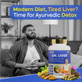 Liver detox ayurvedic medicine designed to support natural cleansing, healthy digestion and everyday liver wellness