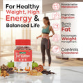 Fat burner for men formulated with Ayurvedic herbs to support metabolism, energy, and healthy weight management