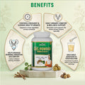 GBS Powder benefits include urinary comfort support, regulated urine schedule, burning urination comfort and easy daily use