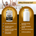 Golden Horse Capsules comparison showing Ayurvedic herbal blend, vitality herbs, plant-based composition and daily male wellness