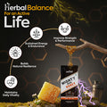Mighty Man Honey herbal male wellness supplement supporting energy, endurance, strength, performance and daily vitality