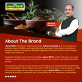 Jeena Sikho Ayurvedic tradition banner featuring Acharya Manish Ji, herbal ingredients and a holistic approach to everyday wellness
