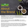 Jeena Sikho Ayurvedic wellness philosophy featuring herbal traditions, holistic living and the brand's commitment to natural care