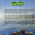 Jeena Sikho Organics story highlighting Ayurvedic vision, natural wellness philosophy, product quality and holistic health approach