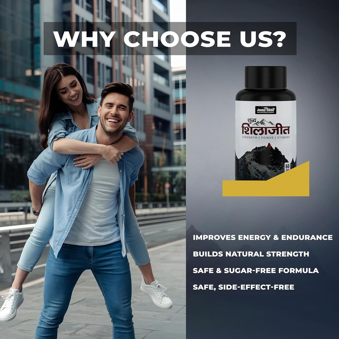 Jeena Sikho Shilajit benefits for energy strength and endurance