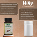Livchronic Ayurvedic Liver Care Capsules comparison showing herbal formulation, plant-based capsules and liver-focused wellness support