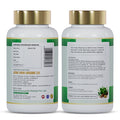 Livo Herb Shield back label showing Ayurvedic liver support ingredients, composition, dosage, usage and manufacturer details