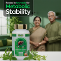 Livo Shield Ayurvedic supplement supporting liver wellness, metabolic stability and healthy lifestyle with herbal ingredients