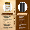 LVR Gut Detox Powder comparison showing liver and gut support, multi-herb Ayurvedic blend, gentle detox approach and daily wellness